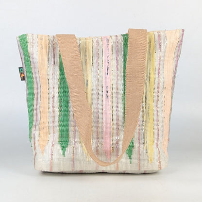Upcycled Handcrafted Designer Shopper Tote (DST1125-007) PS_W