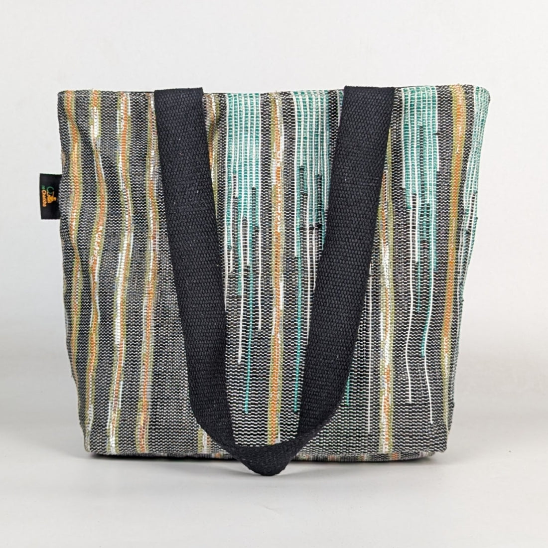 Upcycled Handcrafted Designer Shopper Tote (DST1225-001) PS_W