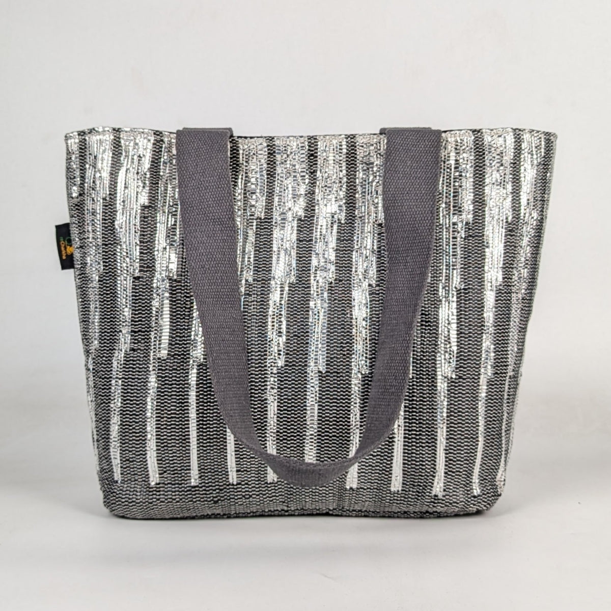 Upcycled Handcrafted Designer Shopper Tote (DST1225-002) PS_W