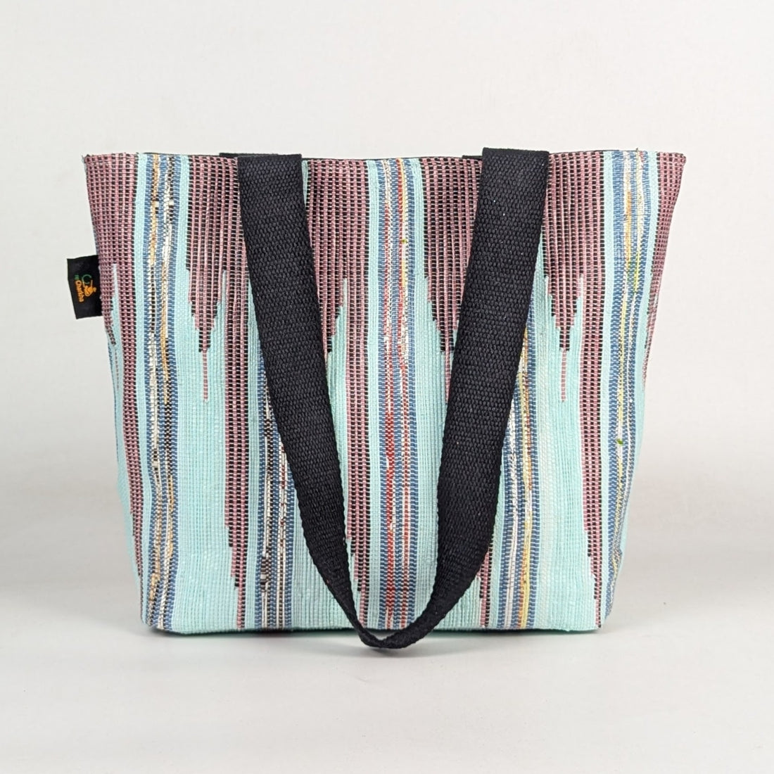 Upcycled Handcrafted Designer Shopper Tote (DST1225-004) PS_W