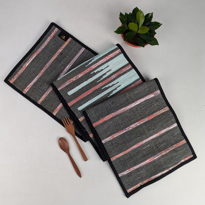Upcycled Handcrafted Designer Table Runner (TRD1025-005) PS_W
