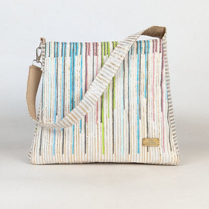 Upcycled Handcrafted Designer Trapeze Tote (TTD0426-006) PS_W 