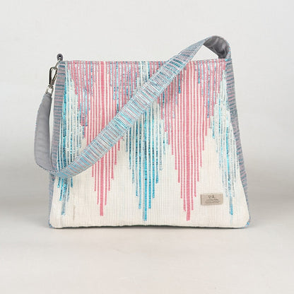 Upcycled Handcrafted Designer Trapeze Tote (TTD0426-007) PS_W