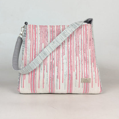 Upcycled Handcrafted Designer Trapeze Tote (TTD0426-008) PS_W 
