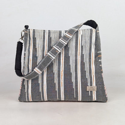 Upcycled Handcrafted Designer Trapeze Tote (TTD0626-005) PS_W 