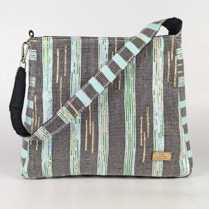 Upcycled Handcrafted Designer Trapeze Tote (TTD1125-002) PS_W