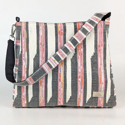 Upcycled Handcrafted Designer Trapeze Tote (TTD1125-005) PS_W