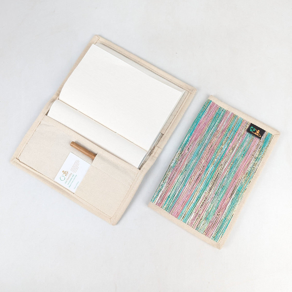 Upcycled Handcrafted Diary/Book Wrap (DBW0626-015) PS_W