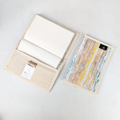 Upcycled Handcrafted Diary/Book Wrap (DBW0626-022)
