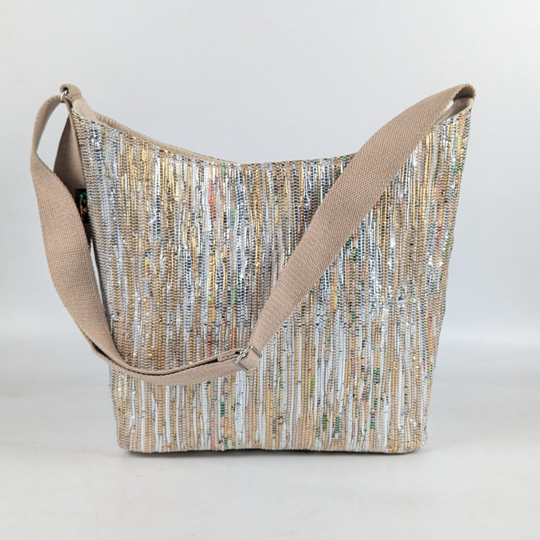 Upcycled Handcrafted Eclipse Jhola Tote (EJ0425-018) PS_W