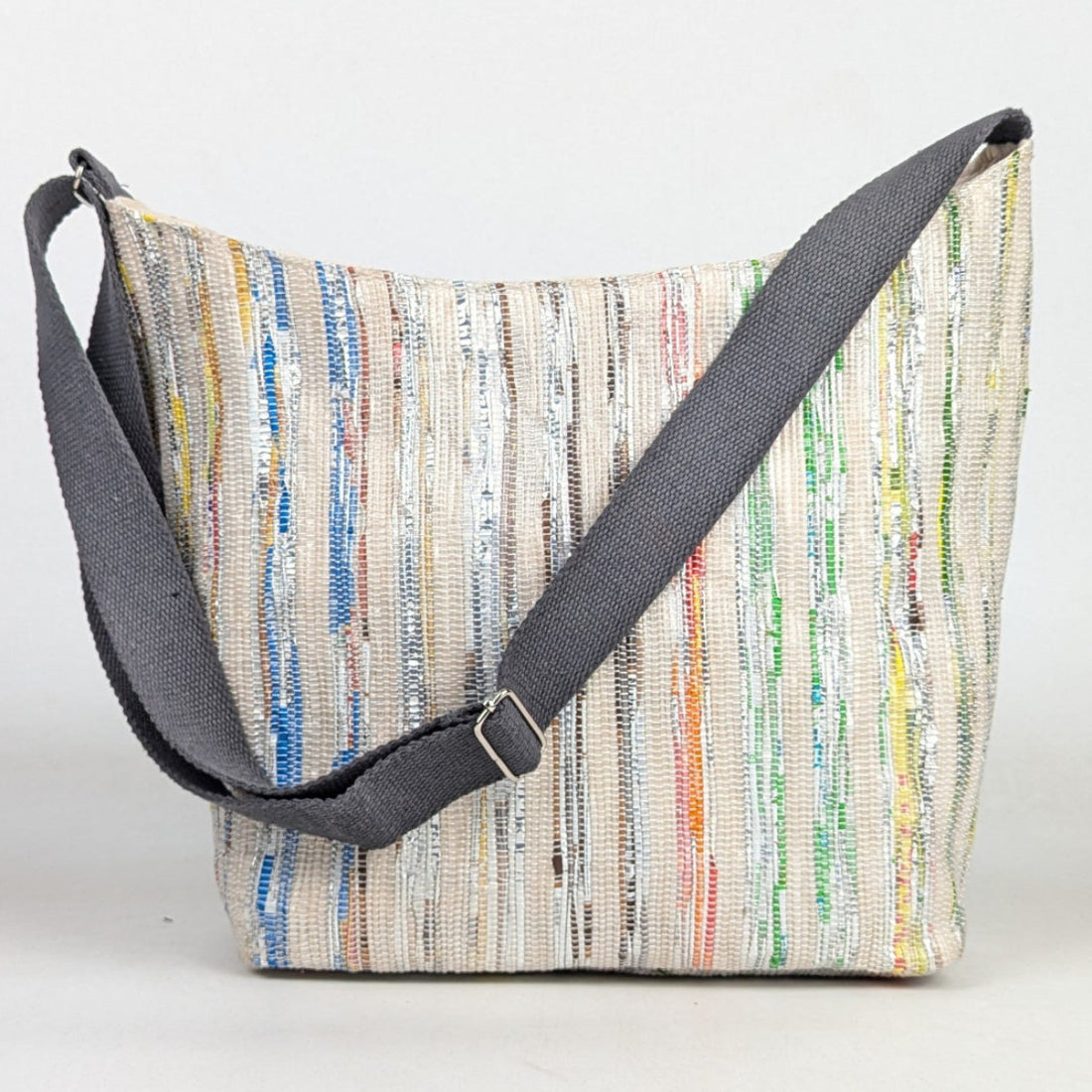 Upcycled Handcrafted Eclipse Jhola Tote (EJ0126-005) PS_W