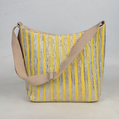 Upcycled Handcrafted Eclipse Jhola Tote (EJ0526-004) PS_W