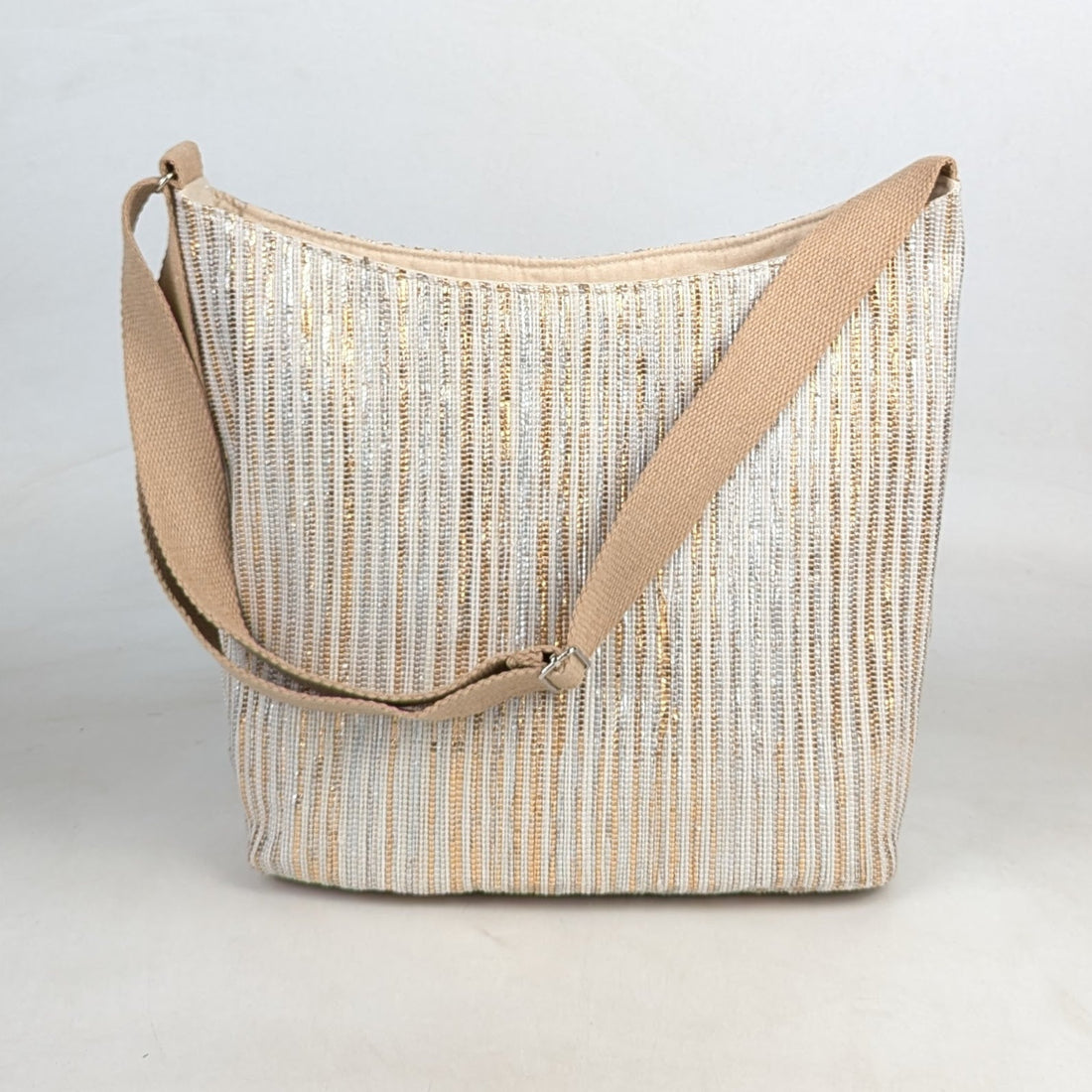 Upcycled Handcrafted Eclipse Jhola Tote (EJ0526-005) PS_W