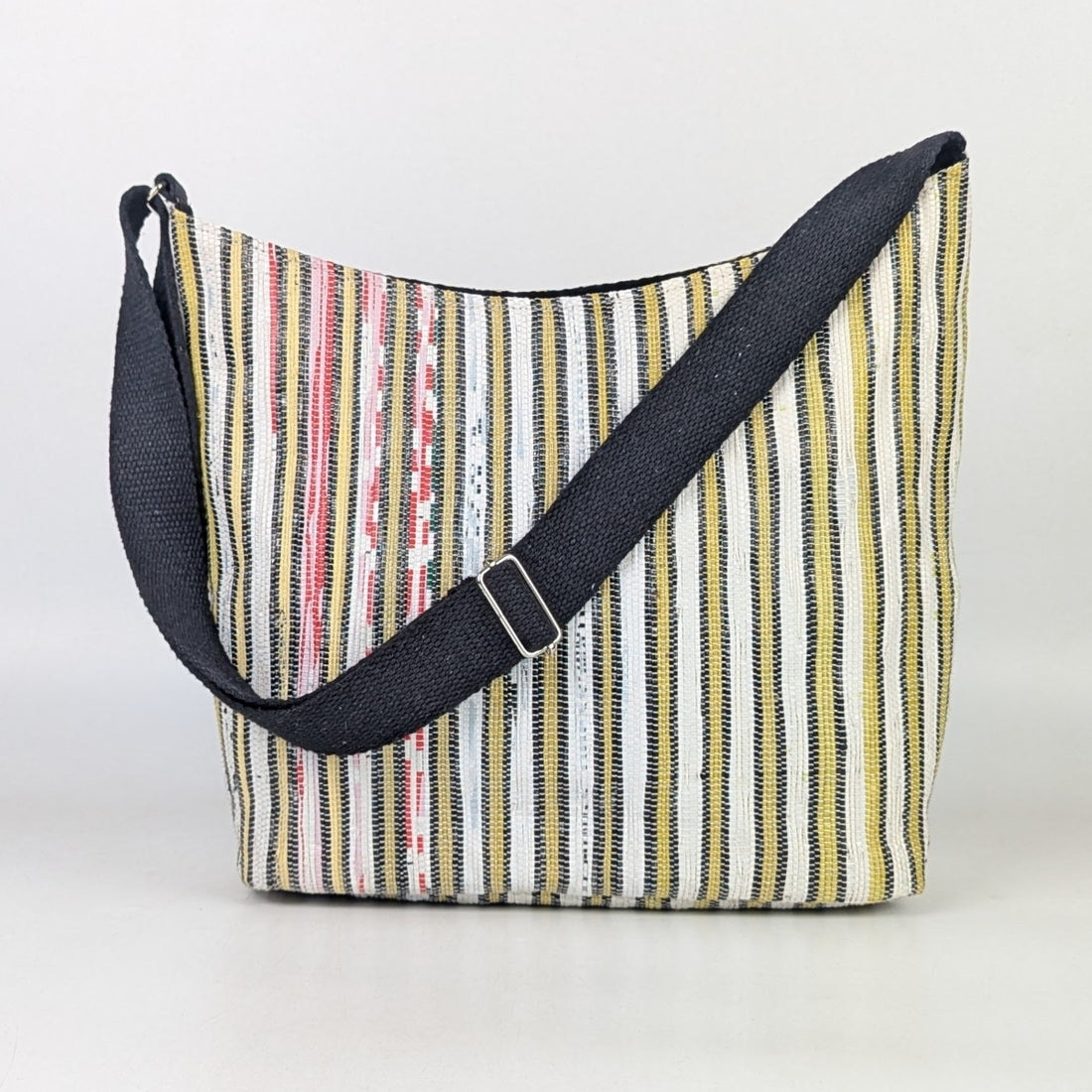 Upcycled Handcrafted Eclipse Jhola Tote (EJ0825-010) PS_W