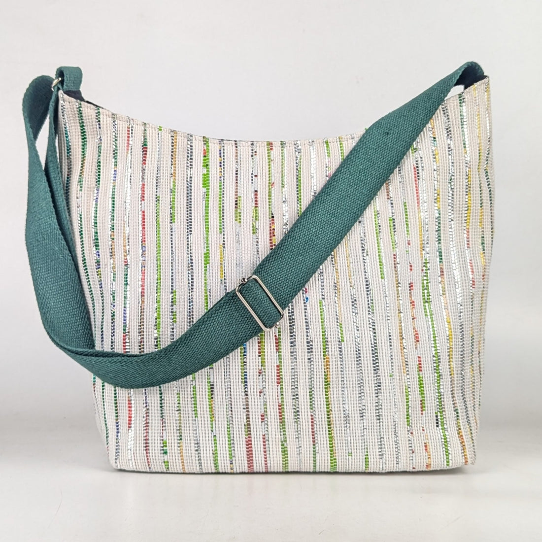 Upcycled Handcrafted Eclipse Jhola Tote (EJ1025-001) PS_W