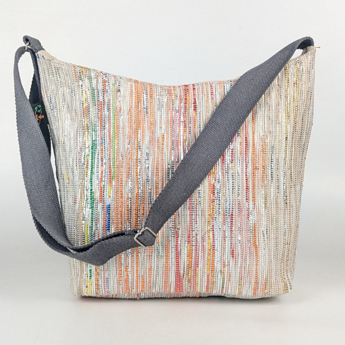 Upcycled Handcrafted Eclipse Jhola Tote (EJ1025-010) PS_W
