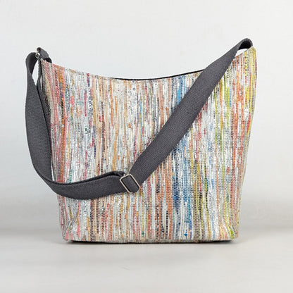 Upcycled Handcrafted Eclipse Jhola Tote (EJ1225-003) PS_W