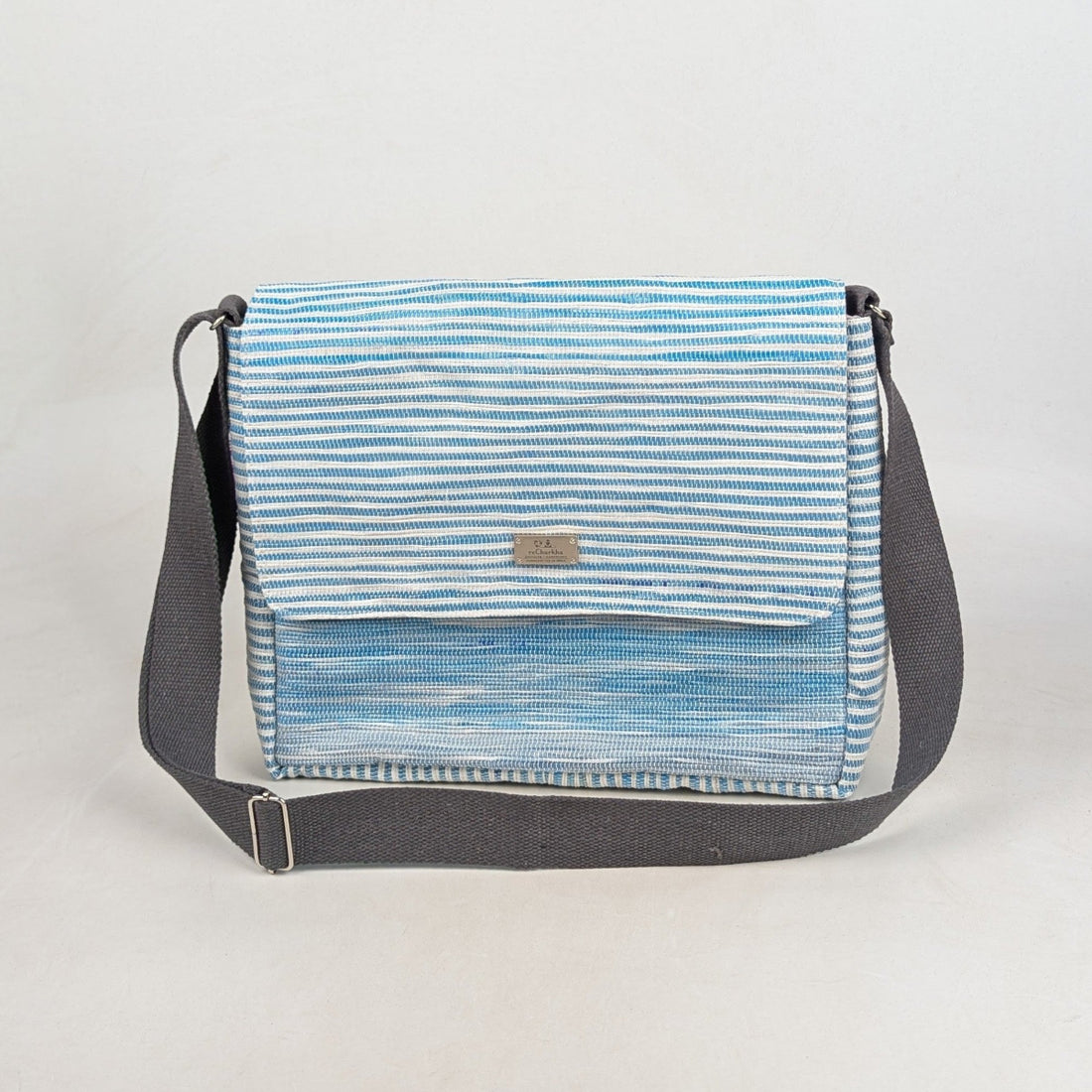Upcycled Handcrafted Executive Messenger Laptop Bag (MLB0726-001)