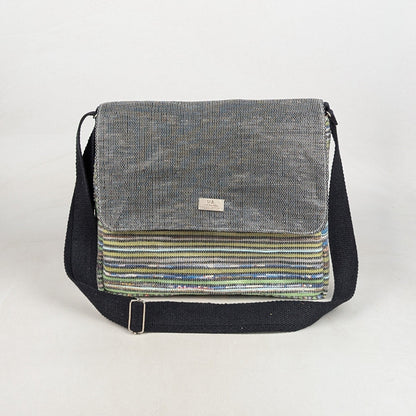 Upcycled Handcrafted Executive Messenger Laptop Bag (MLB0726-002)