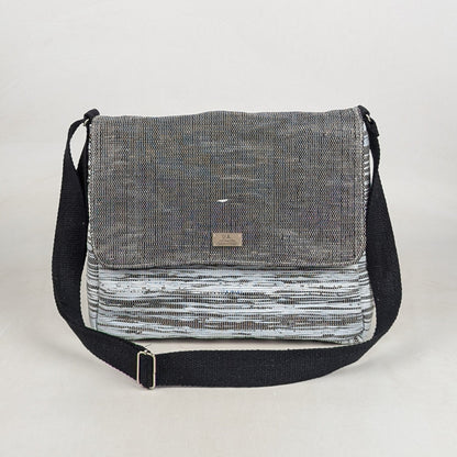 Upcycled Handcrafted Executive Messenger Laptop Bag (MLB0726-003)