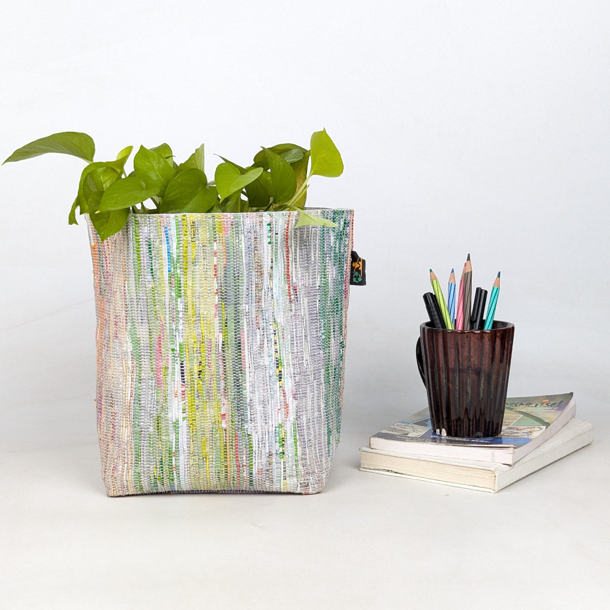 Upcycled Handcrafted Grow Pot Big (GPB0626-004) PS_W