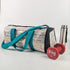 Upcycled Handcrafted Gym Duffle Weekender Bag (GDB0425-006)