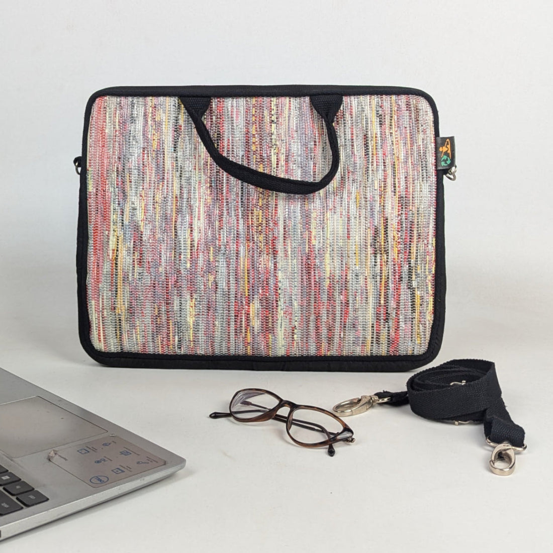Upcycled Handcrafted Laptop Sleeves 14 inches (LSB140226-001) PS_W