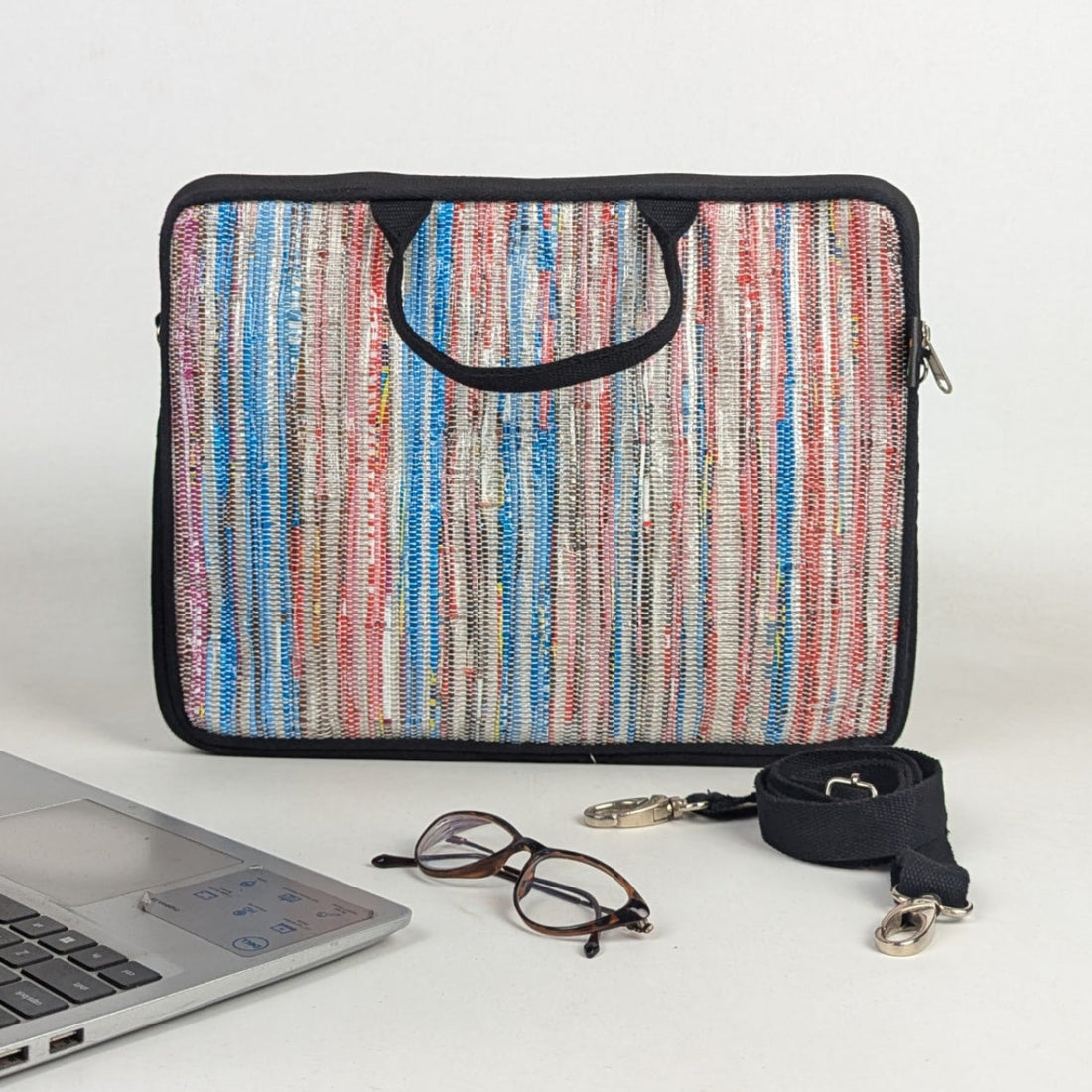 Upcycled Handcrafted Laptop Sleeves 14 inches (LSB140226-004) PS_W