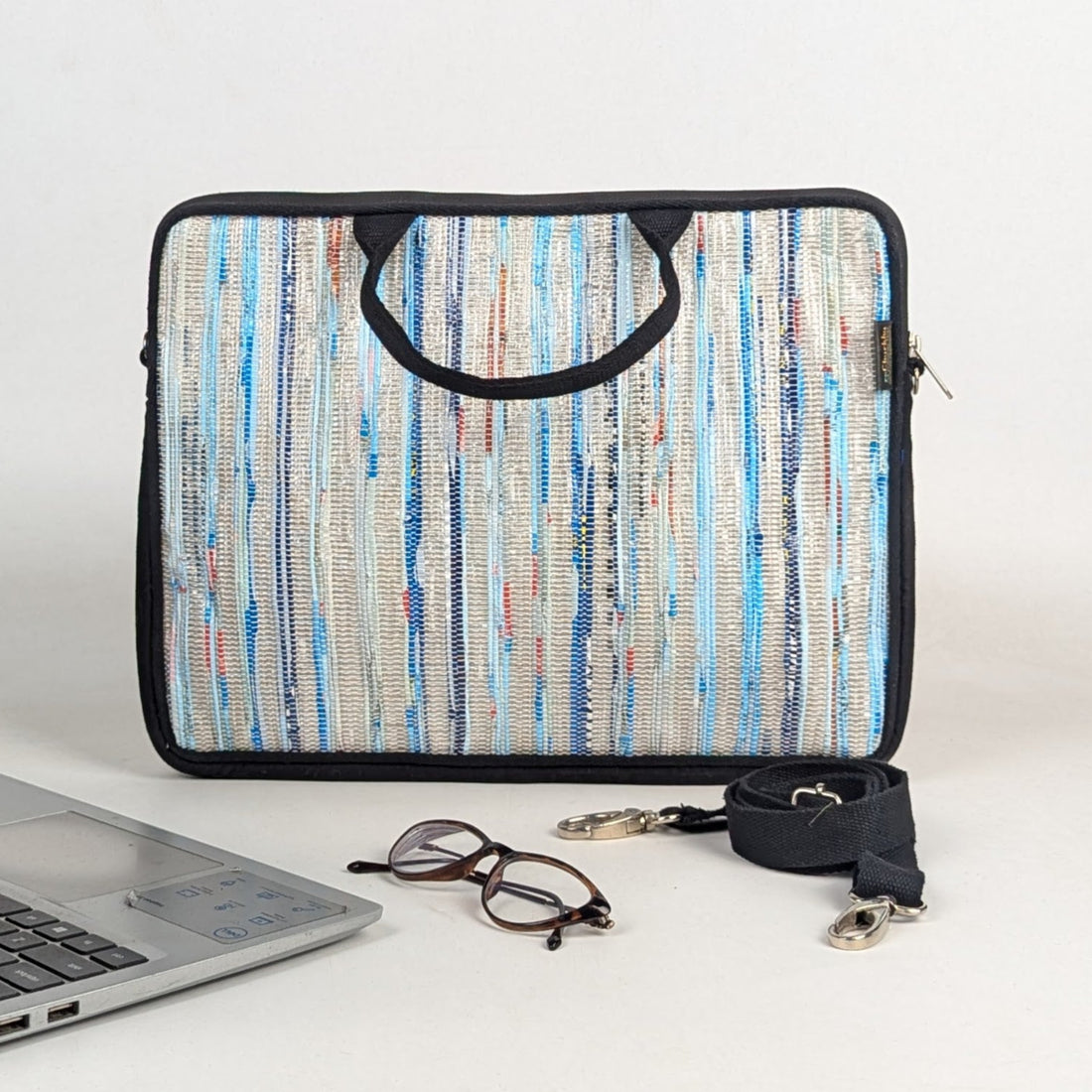 Upcycled Handcrafted Laptop Sleeves 14 inches (LSB140226-011) PS_W