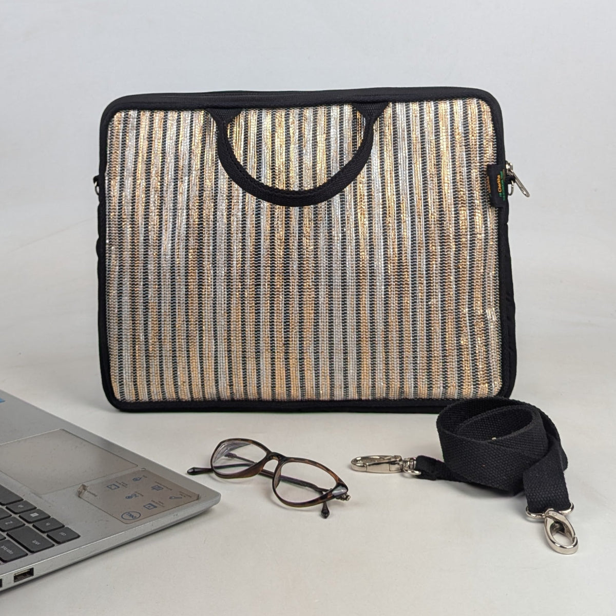 Upcycled Handcrafted Laptop Sleeves 14 inches (LSB140526-003) PS_W