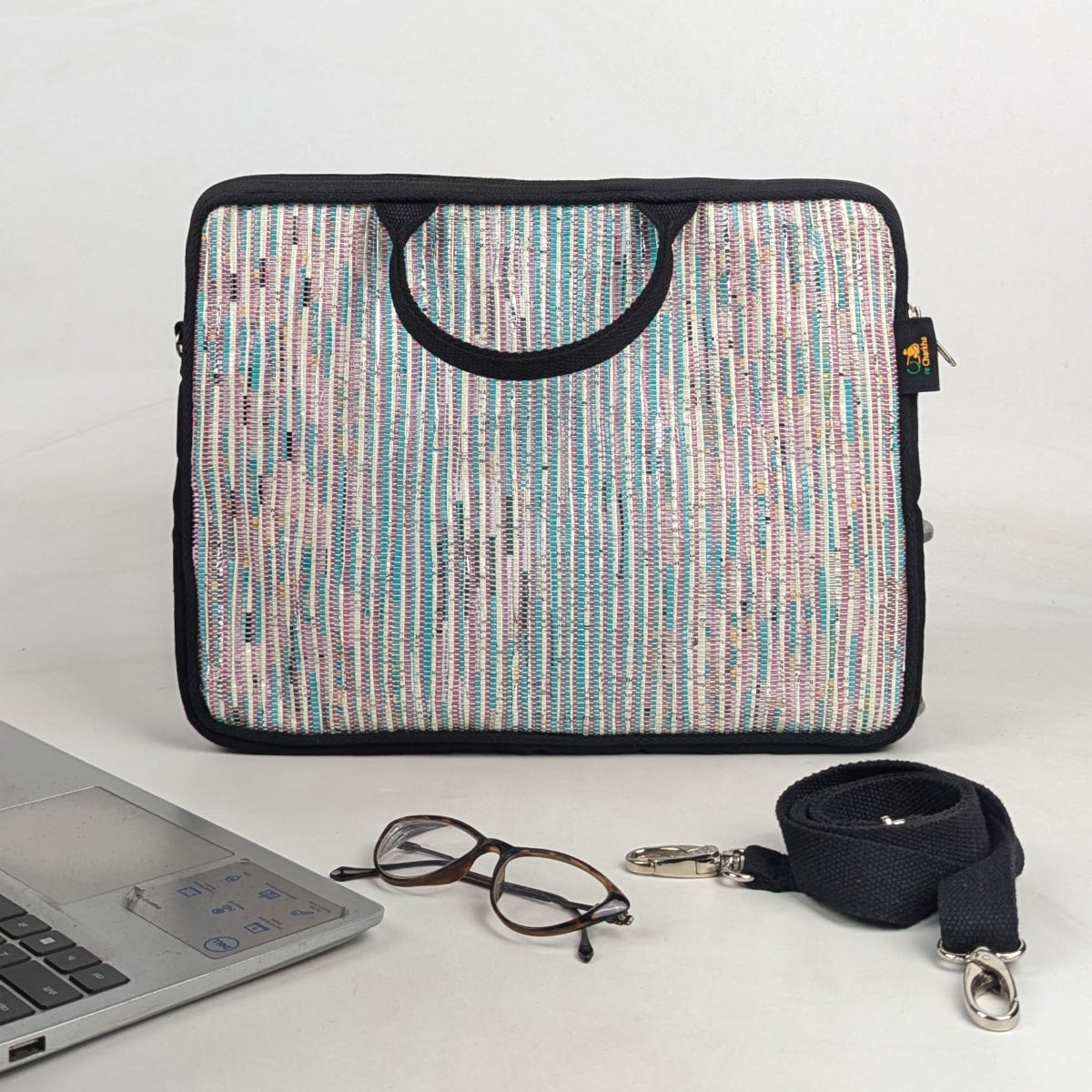 Upcycled Handcrafted Laptop Sleeves 14 inches (LSB140526-007) PS_W