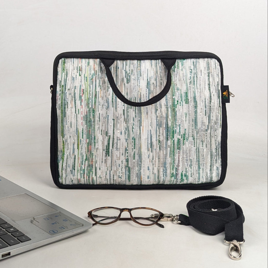 Upcycled Handcrafted Laptop Sleeves 14 inches (LSB140526-015) PS_W
