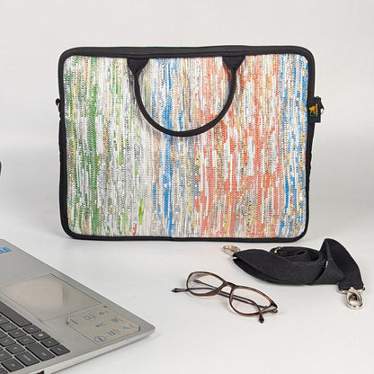 Upcycled Handcrafted Laptop Sleeves 14 inches (LSB140826-001)