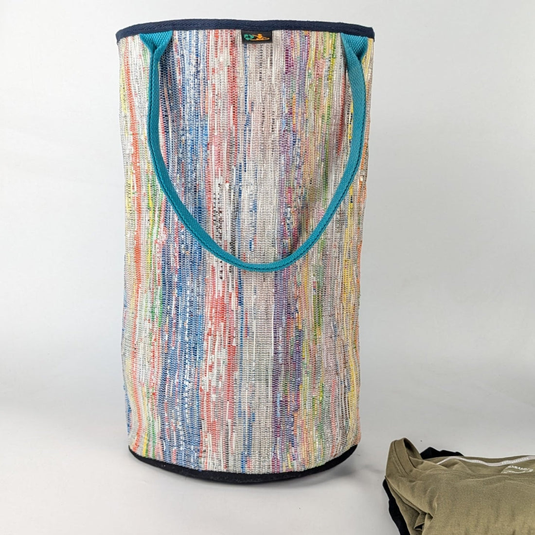 Upcycled Handcrafted Laundry Bag (LBG0525-006) PS_W