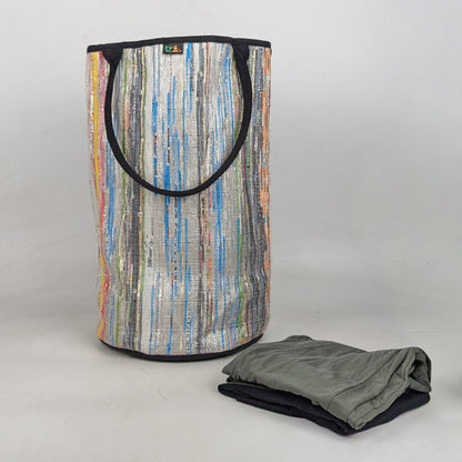 Upcycled Handcrafted Laundry Bag (LBG0626-005) PS_W