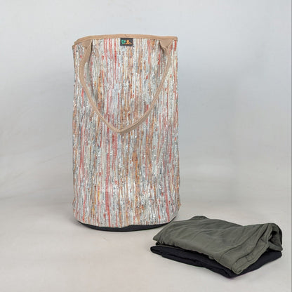 Upcycled Handcrafted Laundry Bag (LBG0626-009) PS_W