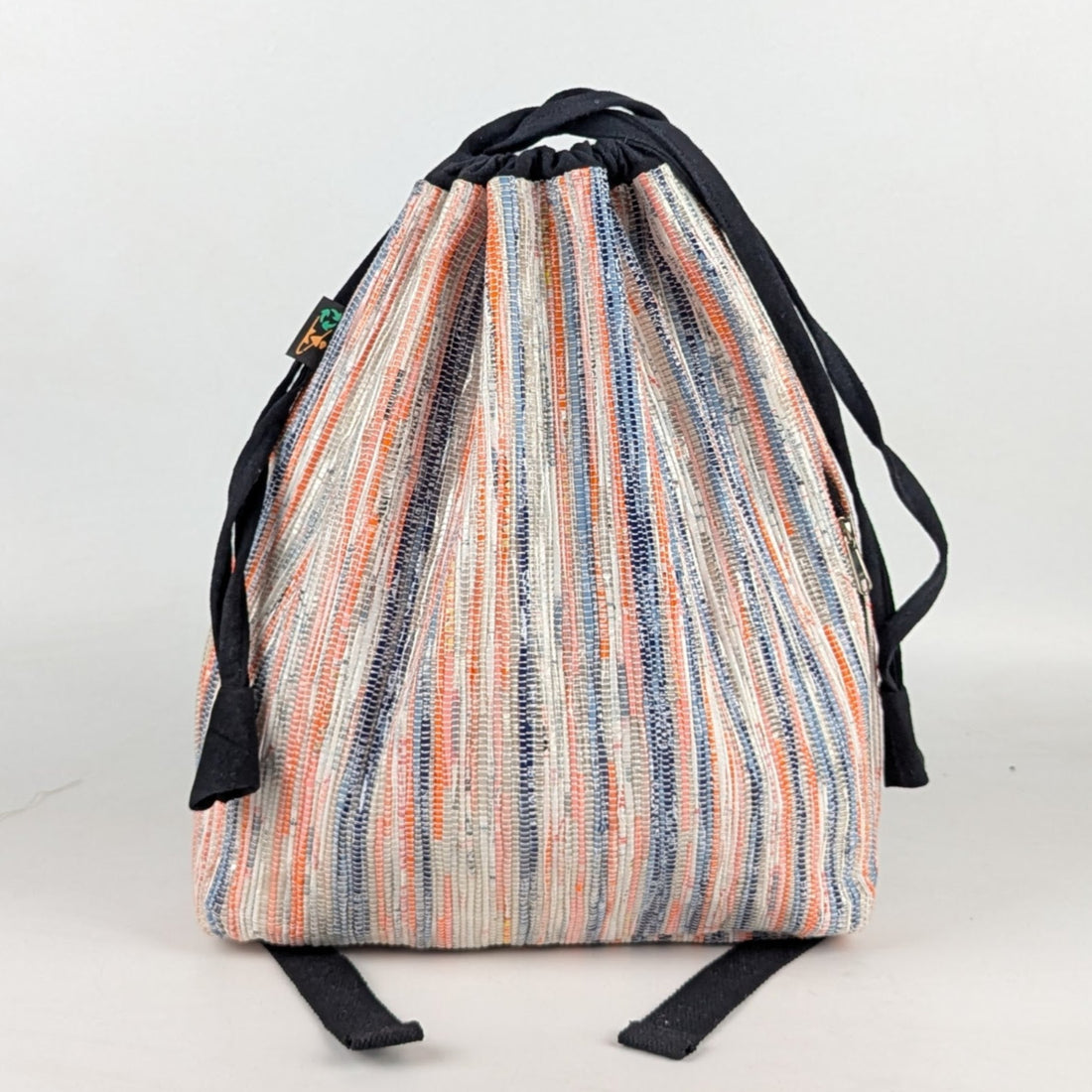Upcycled Handcrafted Light Backpack (NLBP0525-001) PS_W