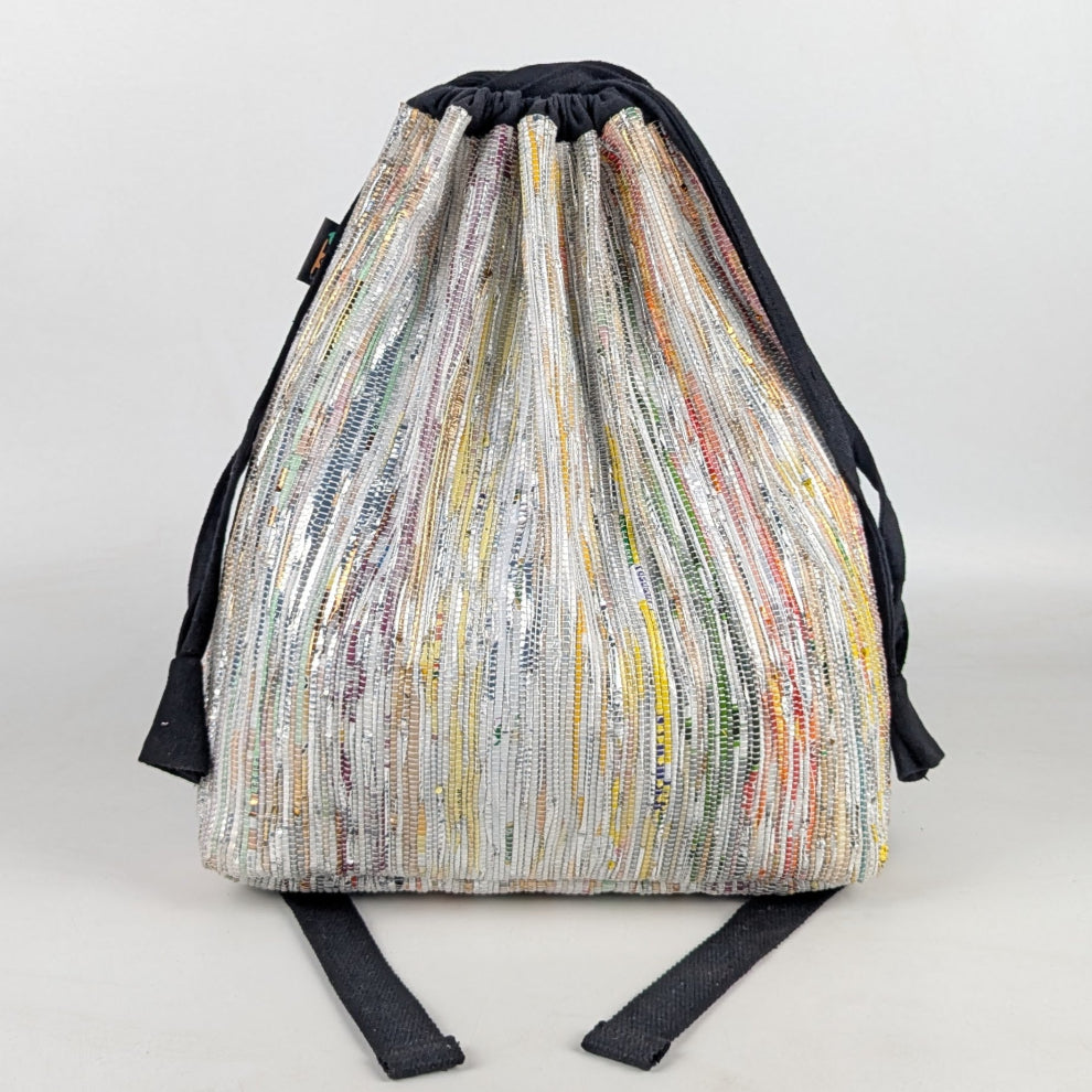 Upcycled Handcrafted Light Backpack (NLBP0525-012) PS_W