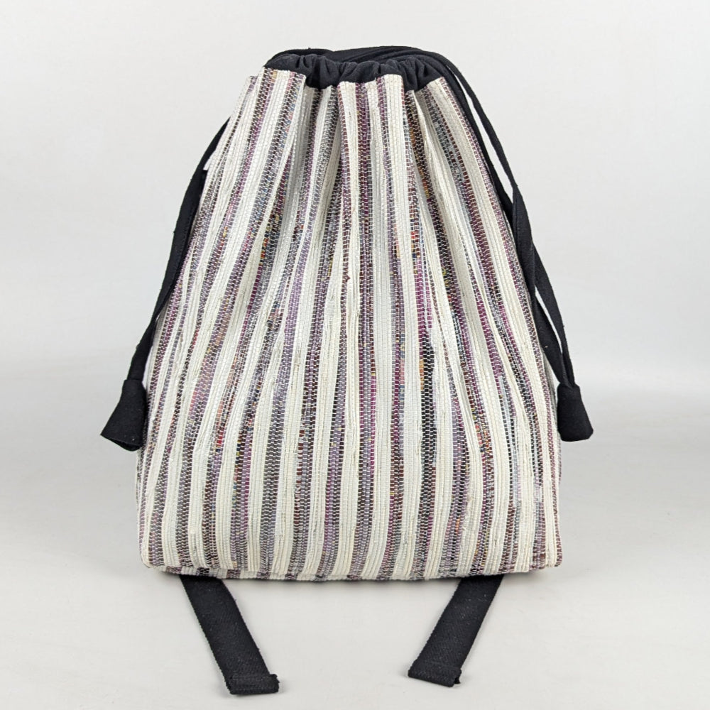 Upcycled Handcrafted Light Backpack (NLBP0525-013) PS_W
