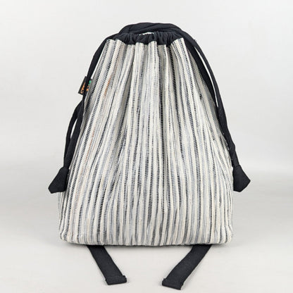 Upcycled Handcrafted Light Backpack (NLBP0525-015) PS_W