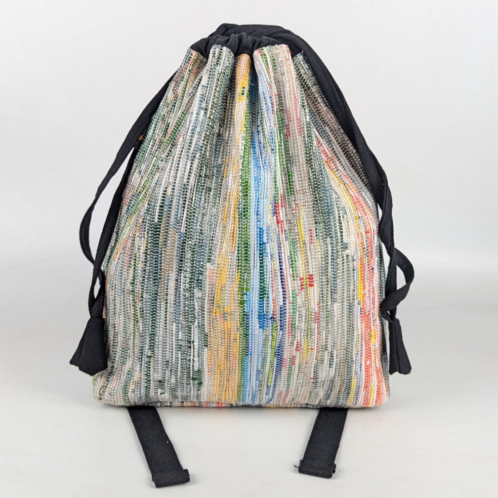 Upcycled Handcrafted Light Backpack (NLBP0525-002) PS_W