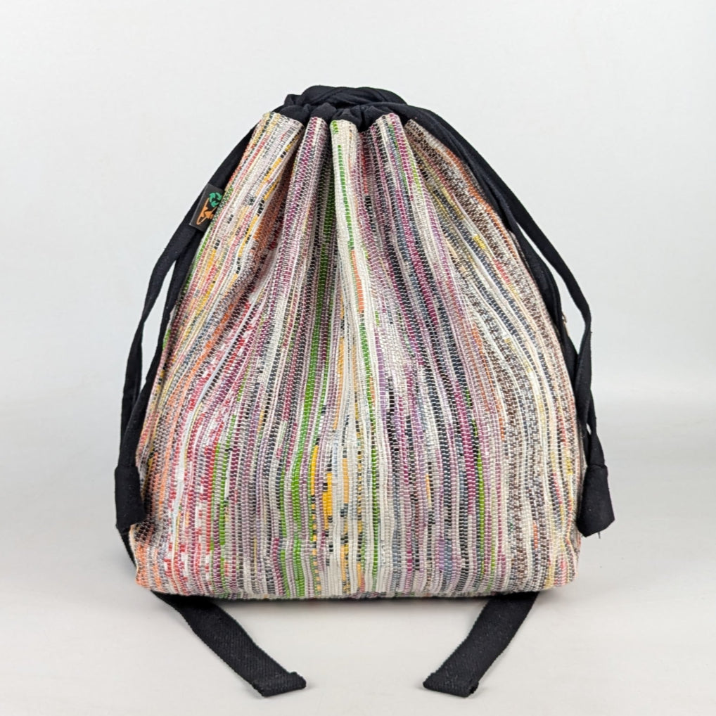 Upcycled Handcrafted Light Backpack (NLBP0525-003) PS_W