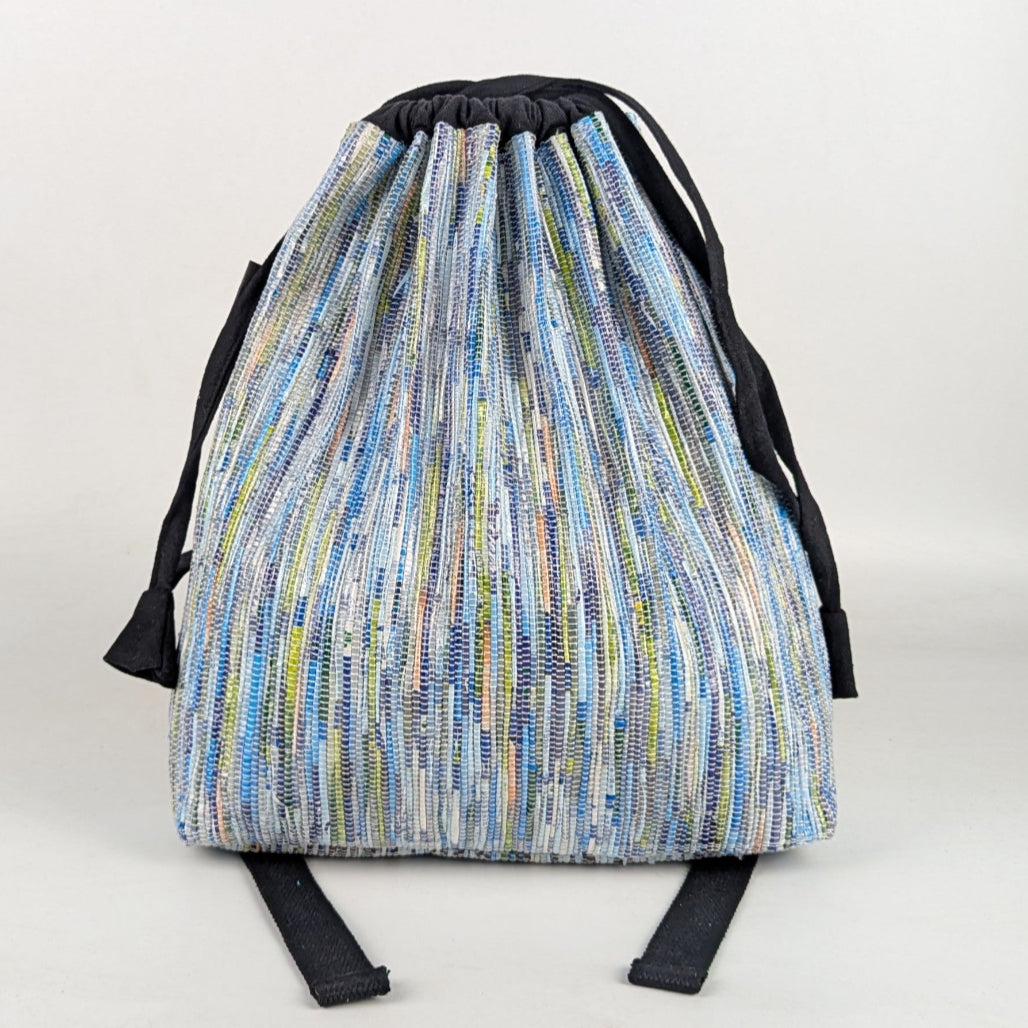 Upcycled Handcrafted Light Backpack (NLBP0525-005) PS_W