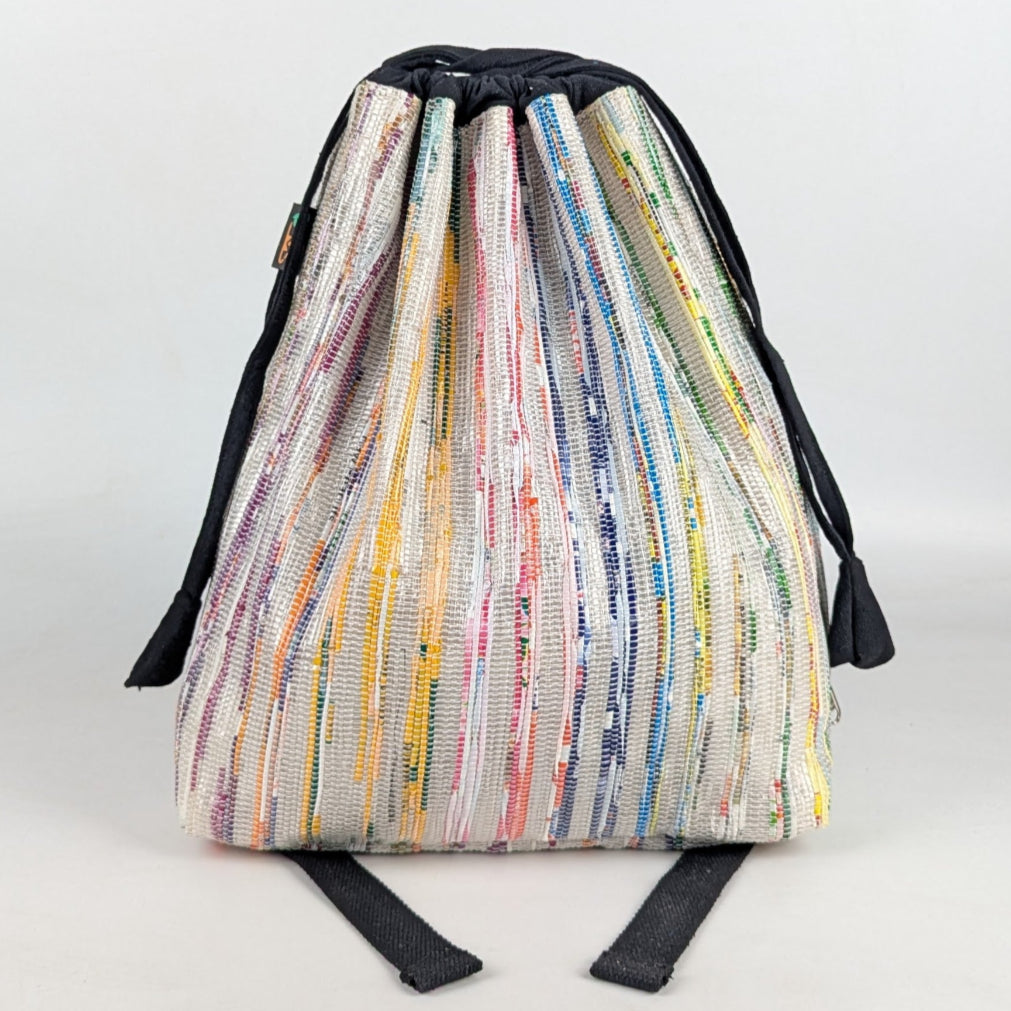 Upcycled Handcrafted Light Backpack (NLBP0525-006) PS_W