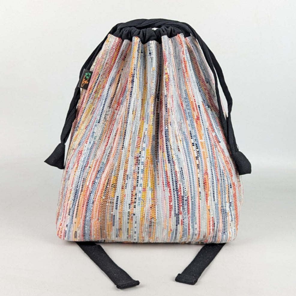 Upcycled Handcrafted Light Backpack (NLBP0525-007) PS_W