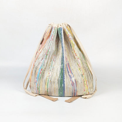 Upcycled Handcrafted Light Backpack (NLBP0826-005)