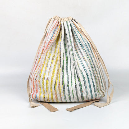 Upcycled Handcrafted Light Backpack (NLBP0826-009)