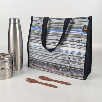 Upcycled Handcrafted Lunch Bag (LB0525-001) PS_W