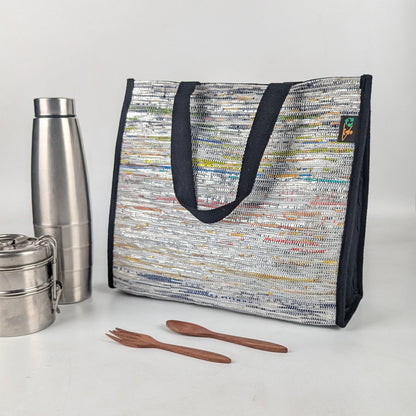 Upcycled Handcrafted Lunch Bag (LB0525-015) PS_W