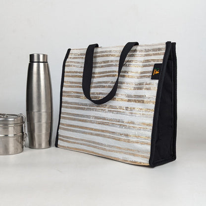 Upcycled Handcrafted Lunch Bag (LB0226-013) PS_W
